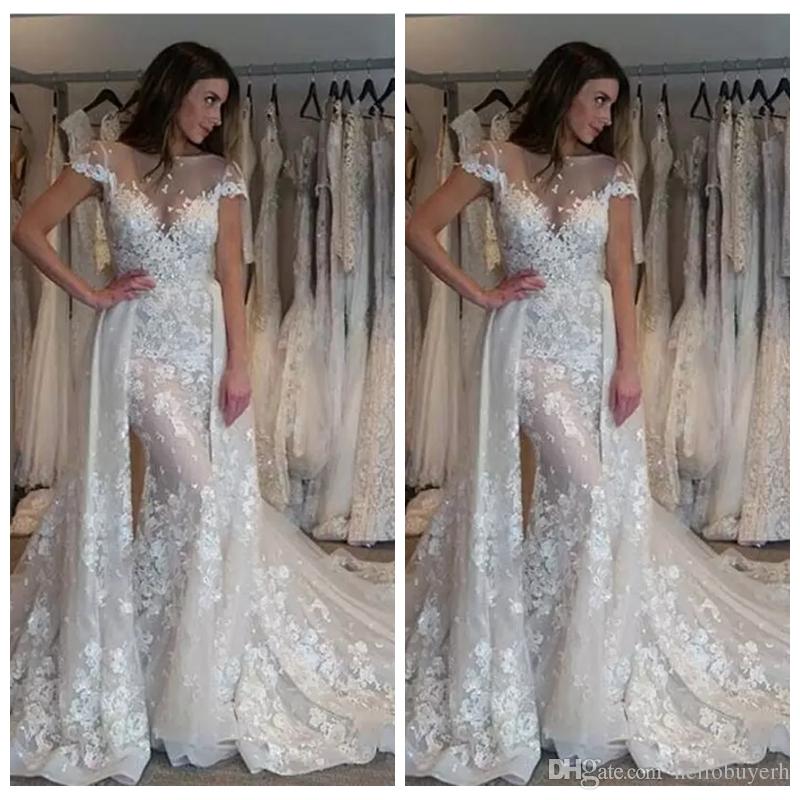 Lace Mermaid Ivory Camo Mermaid Wedding Dresses Bridal Gowns Detachable Train 2019 Cheap Vintage Wedding Dress Gowns vestidos de novia, Silver
Lace Mermaid Ivory Camo Mermaid Wedding Dresses Bridal Gowns Detachable Train 2019 Cheap Vintage Wedding Dress Gowns vestidos de novia, Silver