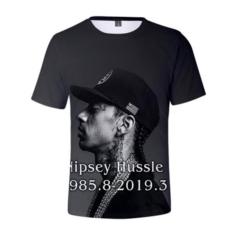Hop Plus 3D Print Hussle Summer T-shirt Fashion Women/Men Hip Nipsey Breathable Men's Size Short Sleeve Tops Casual Harajuku Xtbck, Black;gray
Hop Plus 3D Print Hussle Summer T-shirt Fashion Women/Men Hip Nipsey Breathable Men's Size Short Sleeve Tops Casual Harajuku Xtbck, Black;gray