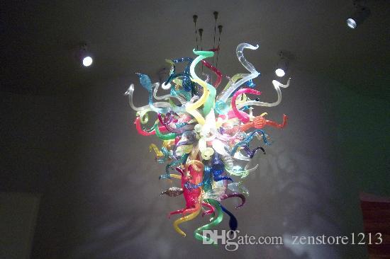100% Handmade Blown Glass Modern Art Chandelier Light CE UL Certificate Wedding Decor Murano Glass Hanging LED Chandelier for Sale
100% Handmade Blown Glass Modern Art Chandelier Light CE UL Certificate Wedding Decor Murano Glass Hanging LED Chandelier for Sale