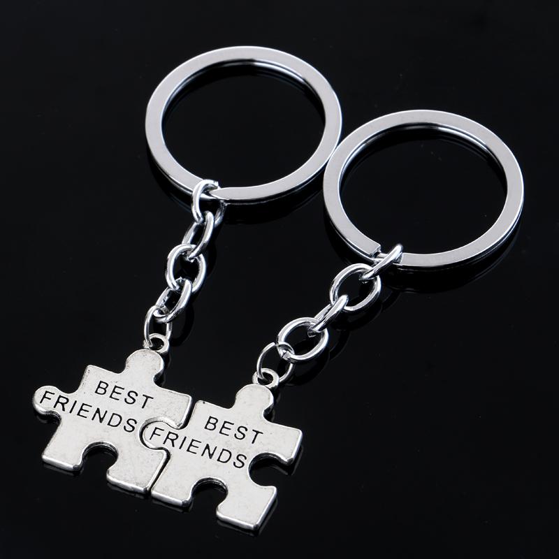 12sets/lot Love Keyrings Keychain Puzzle Best Friends Pendant Jewelry Friendship Family Gift Charm Jewelry Key Chain 2pcs/Set
12sets/lot Love Keyrings Keychain Puzzle Best Friends Pendant Jewelry Friendship Family Gift Charm Jewelry Key Chain 2pcs/Set