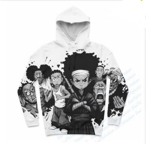 New Fashion Harajuku Style Casual 3D Printing Hoodies Boondocks Men / Women Autumn and Winter Sweatshirt Hoodies BC084, Multicolor
New Fashion Harajuku Style Casual 3D Printing Hoodies Boondocks Men / Women Autumn and Winter Sweatshirt Hoodies BC084, Multicolor