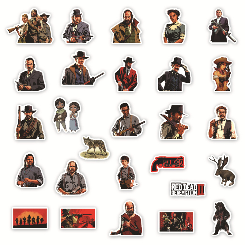 100pcs/Lot Top Game Characters Exciting Stickers Scrapbooking For Laptop Macbook Skateboard Guitar Luggage Motor Cycle