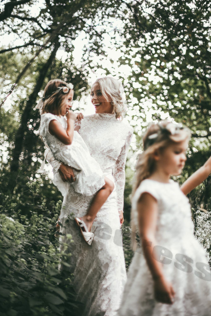 Bohemia High Neck Dresses Beach Mermaid Lace Long Sleeves Bridal Gowns Sexy Backless Boho Country Wedding Gown Plus Size