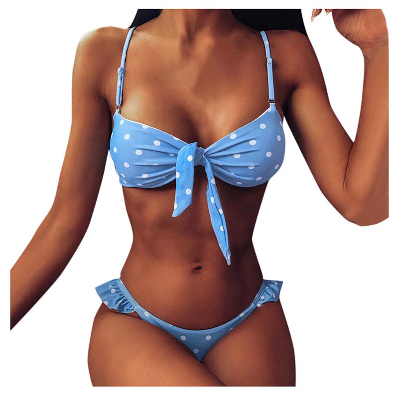 Bikini Womens Dot Print Beach Bikini Set Ladies Tow Pc Holiday Swimwear Pool Swimsuit Swimwear Women Tankini Sexy Set
Bikini Womens Dot Print Beach Bikini Set Ladies Tow Pc Holiday Swimwear Pool Swimsuit Swimwear Women Tankini Sexy Set
