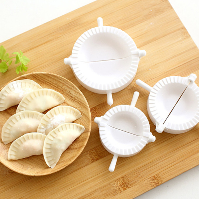 New 3pcs Press Ravioli Dough Pastry Pie Dumpling Maker Gyoza Tools Mould Tool 3 Size Easy Eco Friendly Dumpling Mould Promotion
New 3pcs Press Ravioli Dough Pastry Pie Dumpling Maker Gyoza Tools Mould Tool 3 Size Easy Eco Friendly Dumpling Mould Promotion