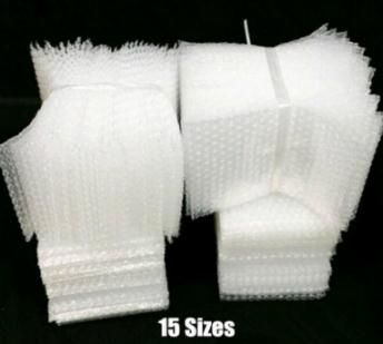 Air Cushion Seal Bubble Bag Wrap Inflatable Bag Polyethylene Packing Foam Shipping Gift Pack 15 Sizes 50pcs/lot