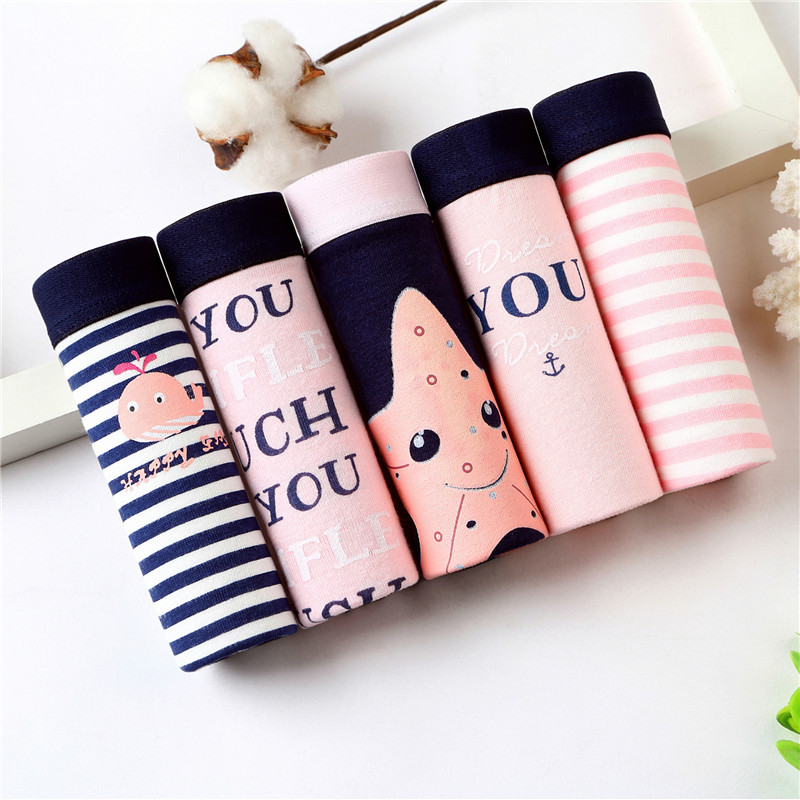 Wholesale Women Underpants Briefs Plus Size XXL Cotton Soft Print Girl Intimates Cute Student Panties Underwear Breathable Female Bragas 368, Black;pink
Wholesale Women Underpants Briefs Plus Size XXL Cotton Soft Print Girl Intimates Cute Student Panties Underwear Breathable Female Bragas 368, Black;pink
