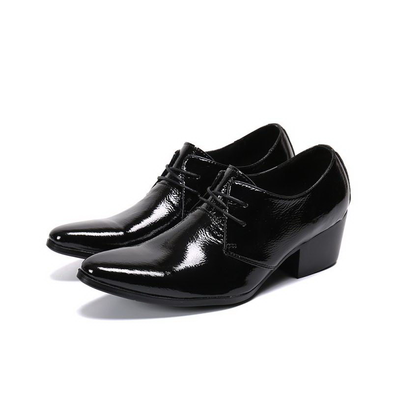 Fashion Forward Mens Black Formal Shoes Lace Up Trending Patent Leather Shoes For Man Pointed Toe High Heels Party Show Shoes Stage SL-25, Shinyblack
Fashion Forward Mens Black Formal Shoes Lace Up Trending Patent Leather Shoes For Man Pointed Toe High Heels Party Show Shoes Stage SL-25, Shinyblack
