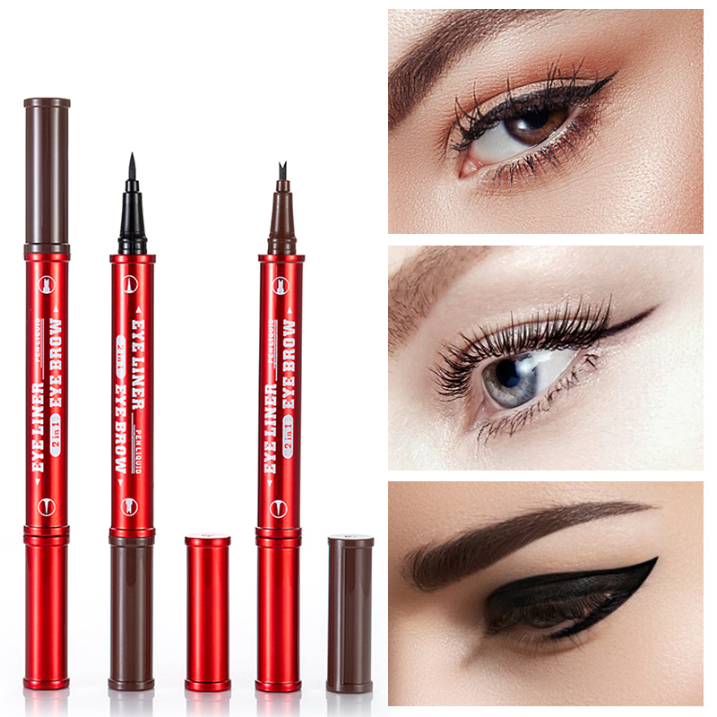 1 Pc Waterproof Black Eyeliner Pencil Brown Eye Brow Pen Professional Eye Makeup Long-lasting Cosmetic Brow Tint TSLM2, As picture
1 Pc Waterproof Black Eyeliner Pencil Brown Eye Brow Pen Professional Eye Makeup Long-lasting Cosmetic Brow Tint TSLM2, As picture