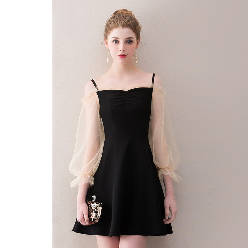 Vestido Longo Manga Longa Vestidos Celebrities Evening Dress Female The New 2020 A Word Shoulder Sling Sexy Socialite Party, Black
Vestido Longo Manga Longa Vestidos Celebrities Evening Dress Female The New 2020 A Word Shoulder Sling Sexy Socialite Party, Black