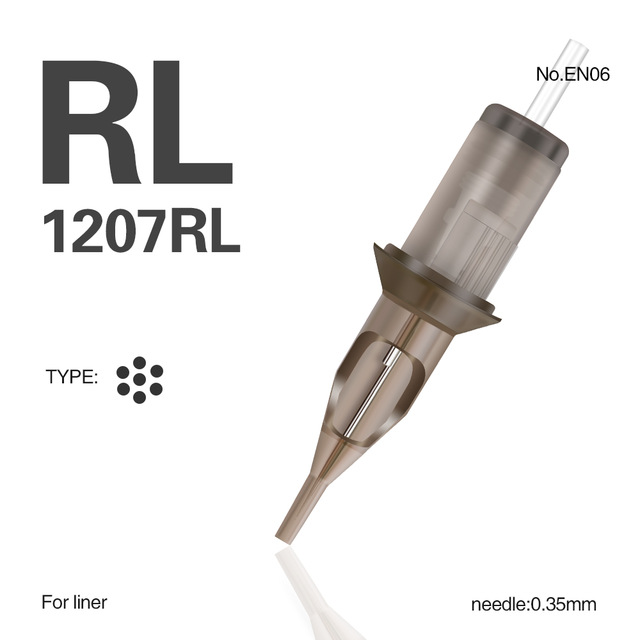 Tattoo Needles 20 Pcs Cartridges Disposable Sterile Fit Knitting For Rotary Pen Accessory