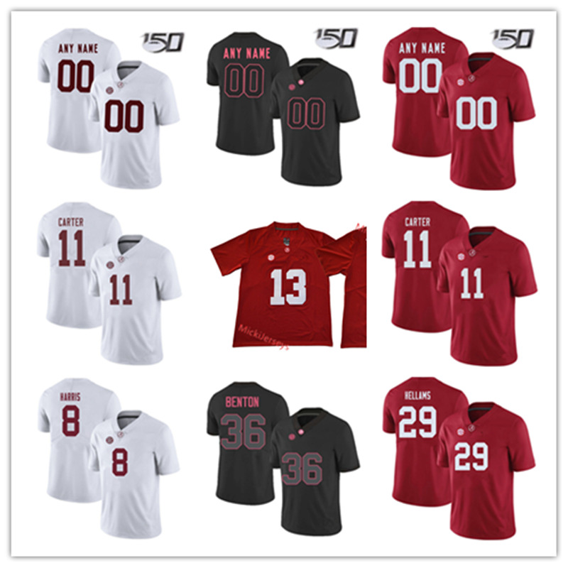 Custom Alabama Crimson Tide Football Jersey 8 Christian Harris 36 Markail Benton 11 Scooby Carter 34 Damien Harris 29 DeMarcco Hellam Jersey, Red/2019 patch
Custom Alabama Crimson Tide Football Jersey 8 Christian Harris 36 Markail Benton 11 Scooby Carter 34 Damien Harris 29 DeMarcco Hellam Jersey, Red/2019 patch