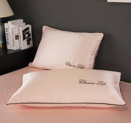 TWO Side 100% Mulberry Silk Pillowcases Envelope Pure Silk Pillow Case Pillowcase for Healthy Sleep Multicolor 48x74cm