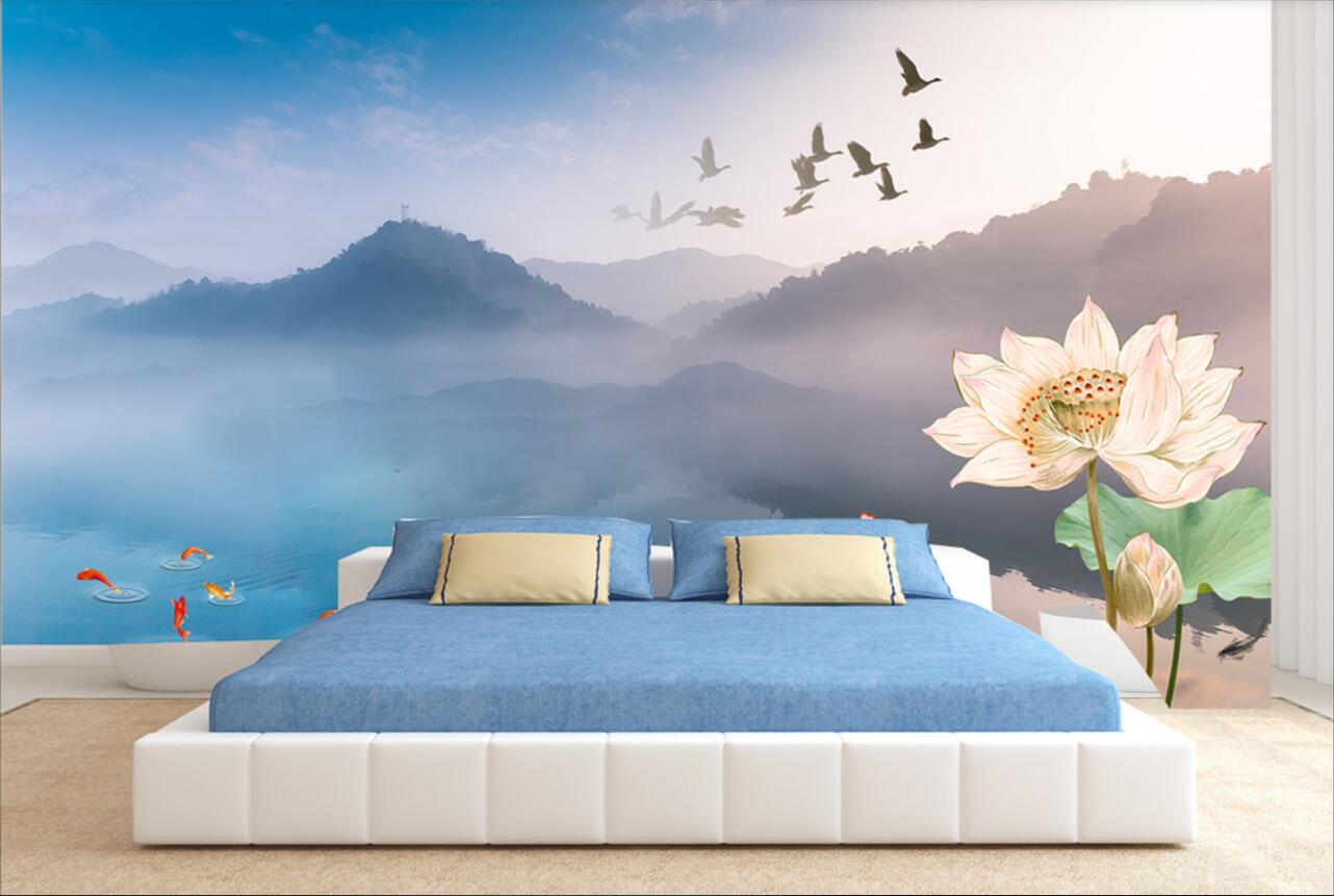 3d wallpaper Interior decoration Custom wall New Chinese modern elegant elegant ink rhyme landscape bird wall murals wallpaper for walls 3 d, Picture shows
3d wallpaper Interior decoration Custom wall New Chinese modern elegant elegant ink rhyme landscape bird wall murals wallpaper for walls 3 d, Picture shows