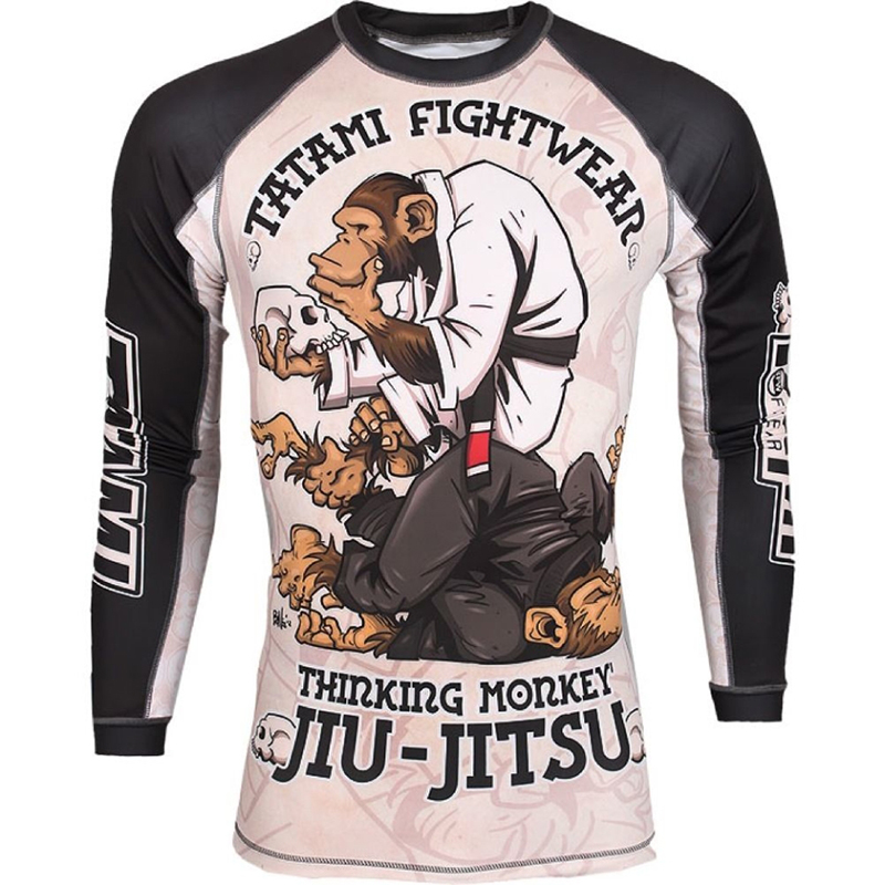 MMA Monkey Pattern T Shirt Training Boxing Jerseys Tiger Muay Thai Jiu Jitsu T Shirts Clothing King Boxing Sauna Suit от DHgate WW