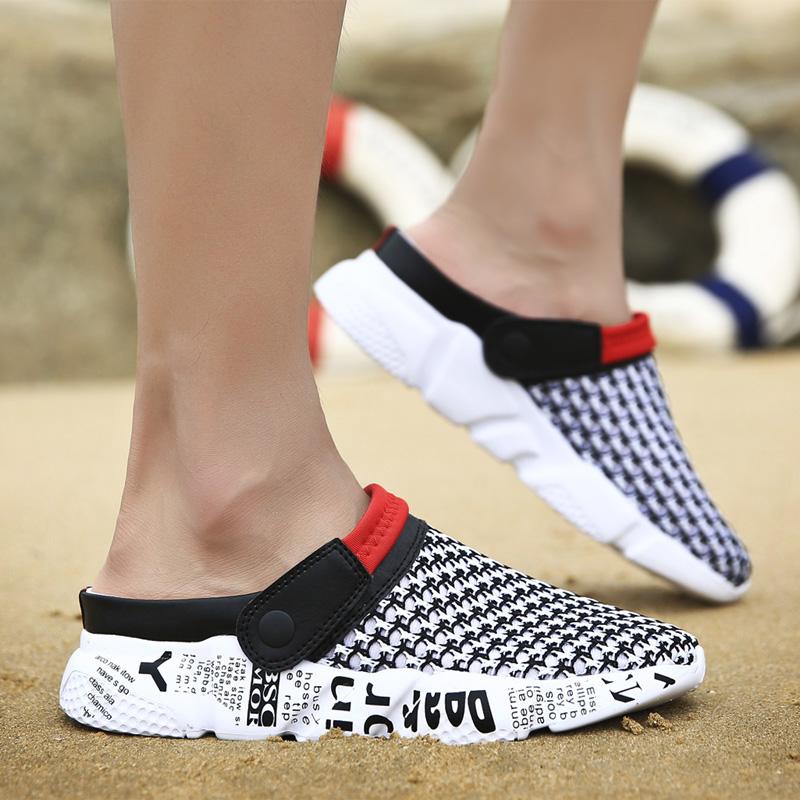 Hot Sale-Men beach shoes,Slip On Garden Shoes Lightweight Beach Sandals For Men Sneakers Slippers Shoes Big Size 39-46, Blue
Hot Sale-Men beach shoes,Slip On Garden Shoes Lightweight Beach Sandals For Men Sneakers Slippers Shoes Big Size 39-46, Blue