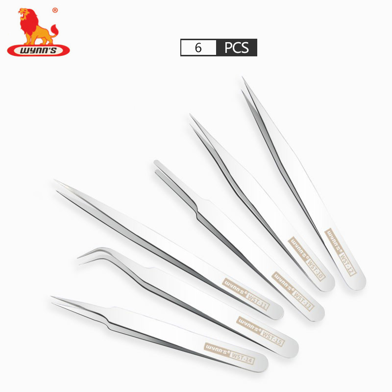 Stainless Steel Tweezers Thicken Tweezers for Electronics Pressing Type Soldering Extension Auxiliary Repair Tools
Stainless Steel Tweezers Thicken Tweezers for Electronics Pressing Type Soldering Extension Auxiliary Repair Tools