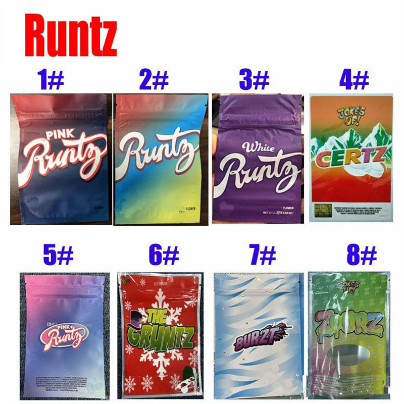 3.5g 7.0g Pink White Runtz Pink Runtz Jokes Up Certz The Gruntz Burtz Zourz Packaging Bag for 420 Dry herb Flower
3.5g 7.0g Pink White Runtz Pink Runtz Jokes Up Certz The Gruntz Burtz Zourz Packaging Bag for 420 Dry herb Flower