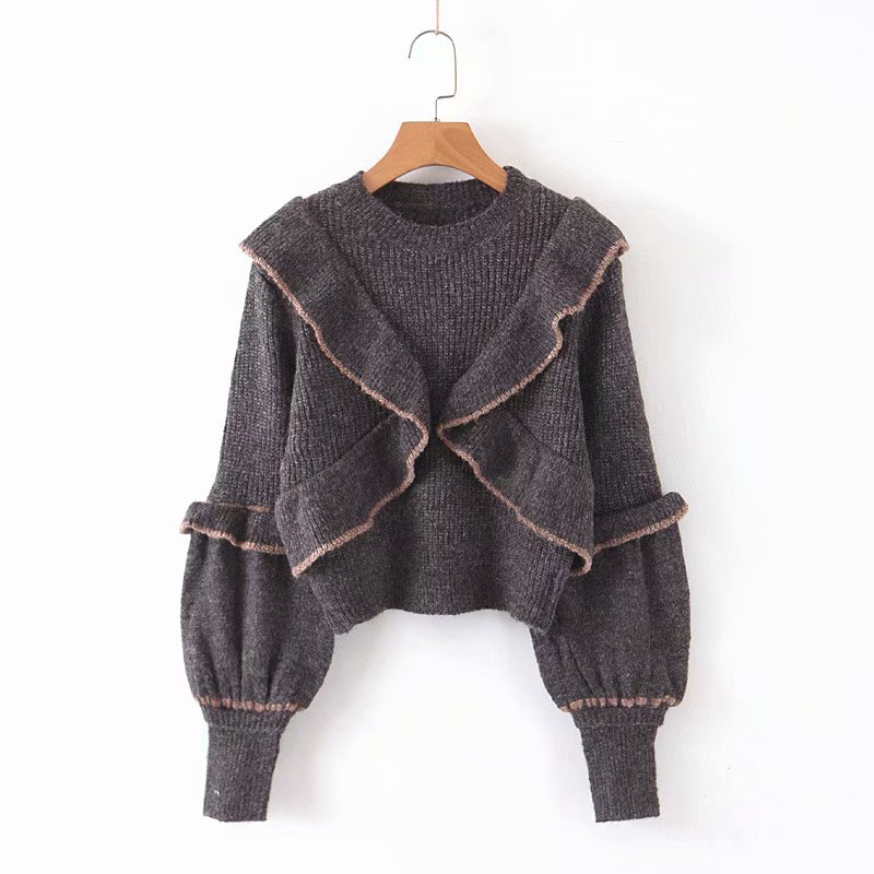 2020 new Korean pink Kawaii knitted sweater women Crew neck leaf Long sleeve short sweater ladies basic Leisure Fashion, Gray
2020 new Korean pink Kawaii knitted sweater women Crew neck leaf Long sleeve short sweater ladies basic Leisure Fashion, Gray