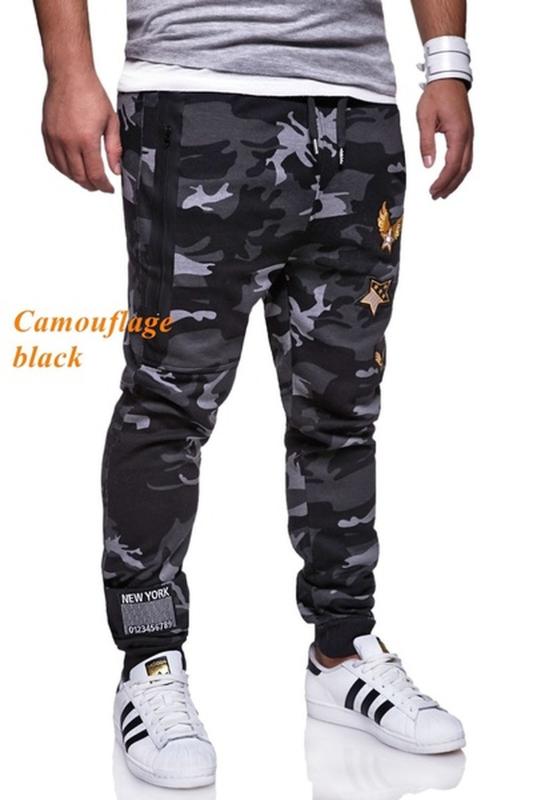 ZOGAA Spring Autumn Joggers Men's Casual Camouflage Pants Men's Slim Fit Drawstring Trousers Male Streetwear Sweatpants