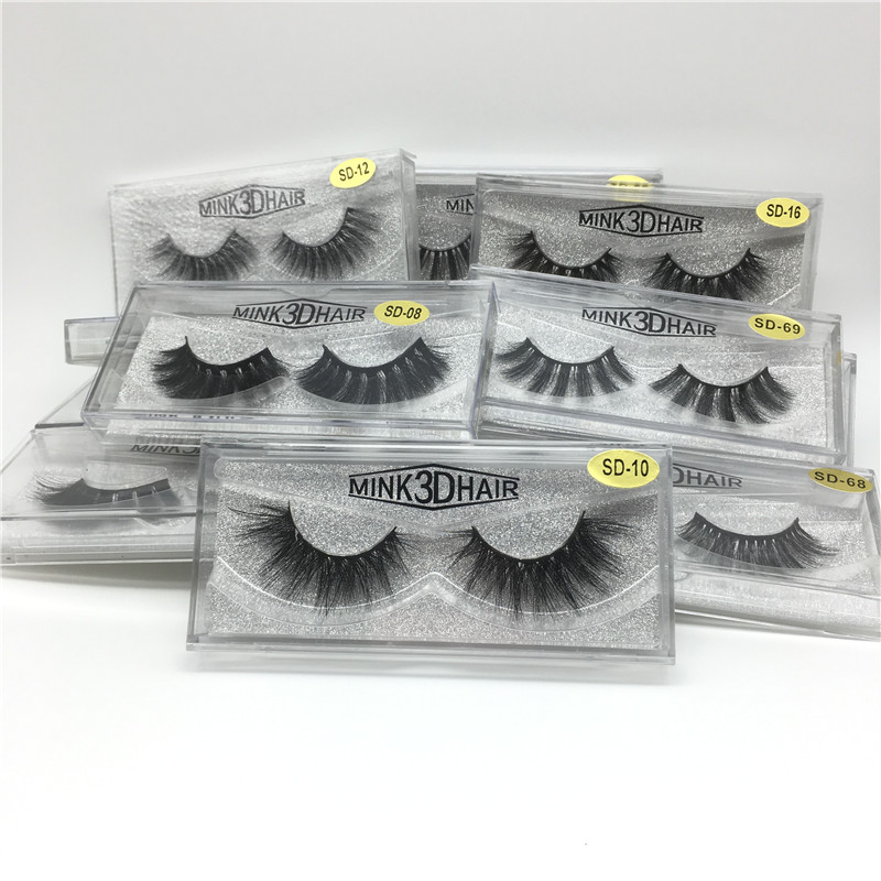3D Mink Eyelashes Eye makeup Mink False lashes Soft Natural Thick Fake Eyelashes 3D Eye Lashes Extension Mink lashes 17 styles DHL Free
3D Mink Eyelashes Eye makeup Mink False lashes Soft Natural Thick Fake Eyelashes 3D Eye Lashes Extension Mink lashes 17 styles DHL Free