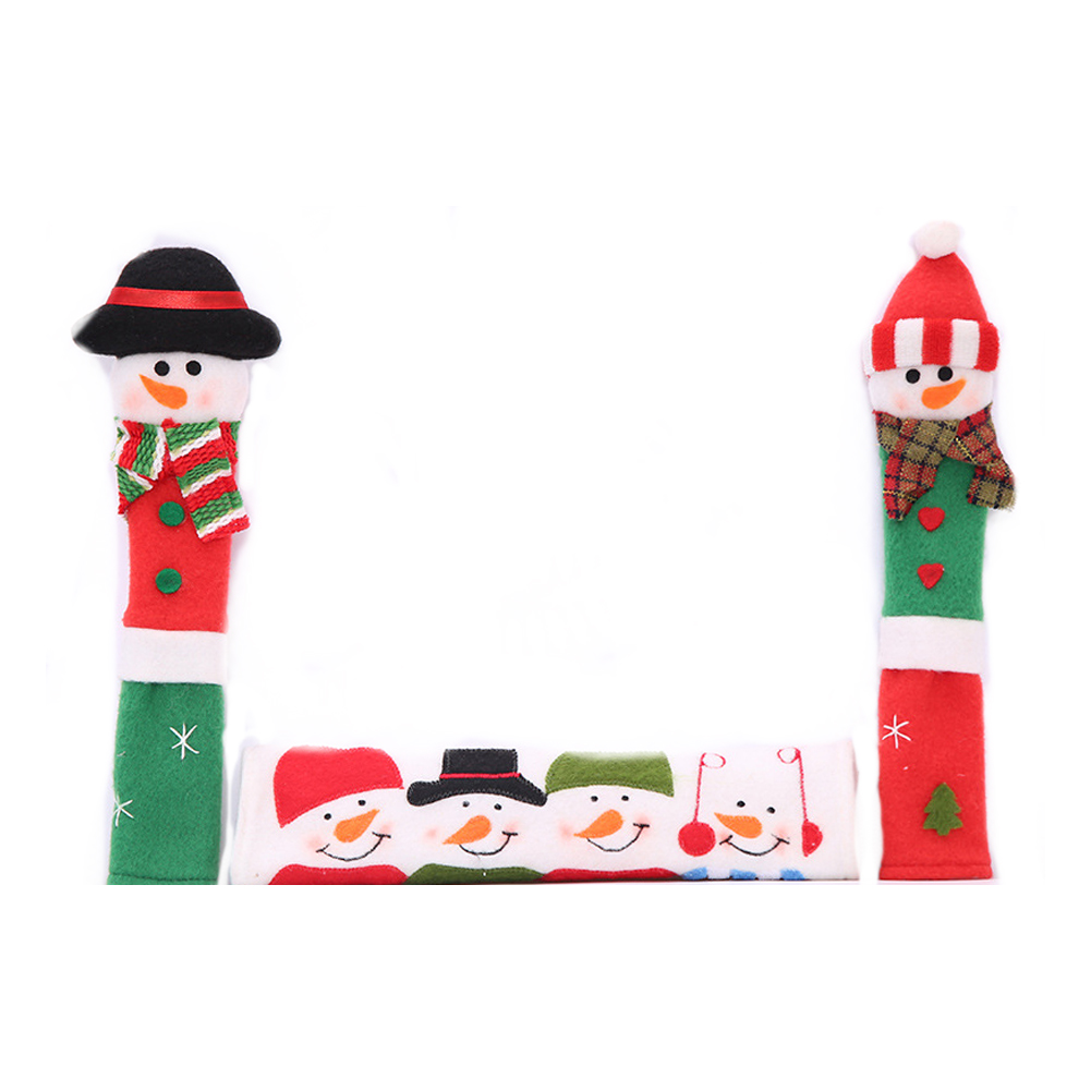 3Pcs Christmas Snowman Refrigerator Handle Covers Kitchen Appliance Microwave Oven Anti-Static Handle Covers Christmas Decoratio
3Pcs Christmas Snowman Refrigerator Handle Covers Kitchen Appliance Microwave Oven Anti-Static Handle Covers Christmas Decoratio