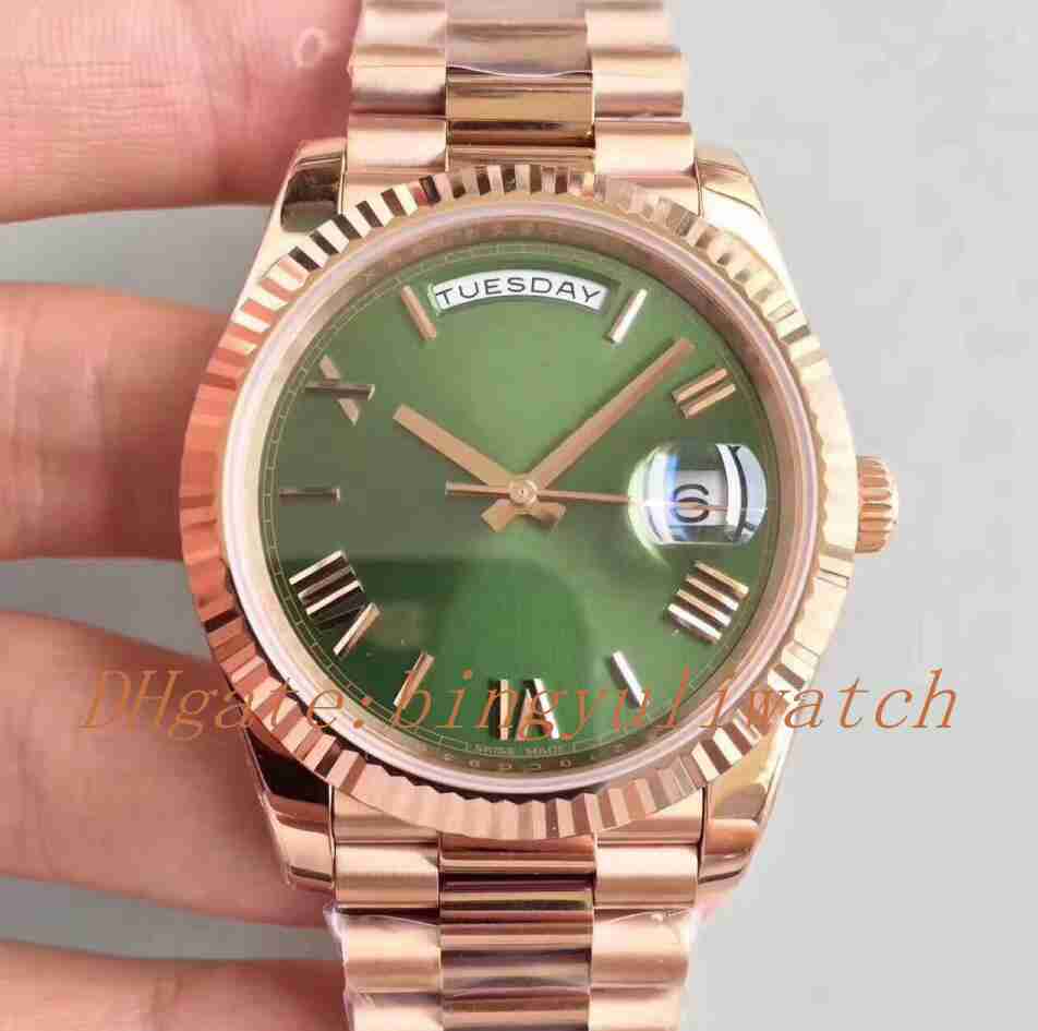 TOP Factory 41mm Day date Green Dial New Style V2 Strap Watch 2813 Automatic Movement Sapphire Glass Mens Watch Watches New Original box, 01
TOP Factory 41mm Day date Green Dial New Style V2 Strap Watch 2813 Automatic Movement Sapphire Glass Mens Watch Watches New Original box, 01