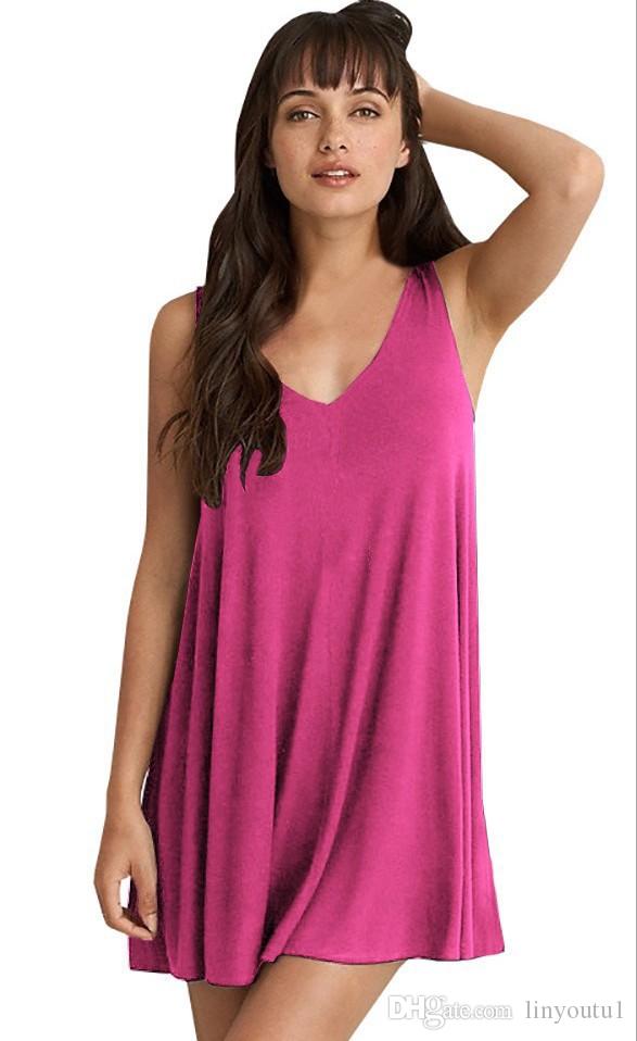 2020 New Women Plus size Dresses Sexy V-Neck Long Knitted Dress Female Sleeveless Bodycon Tank Dress