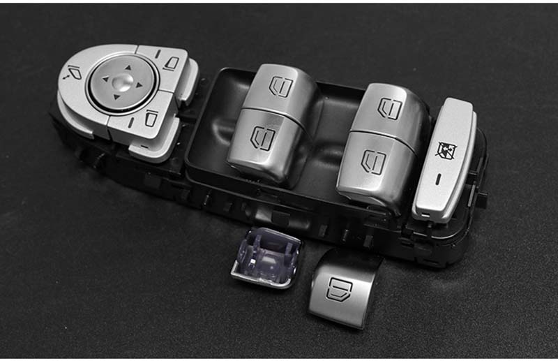 Car Window Switch Button Suitable for the New Mercedes Benz C-Class W205 Glass Lift Switch Button GLC W253 Windows Adjustment Button