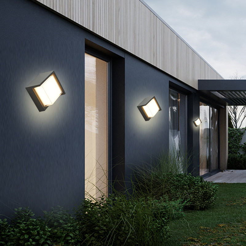 LED Outdoor wall lamp IP67 Villa courtyard gate exterior wall lamp staircase aisle corridor lamp balcony decoration wall lamps s