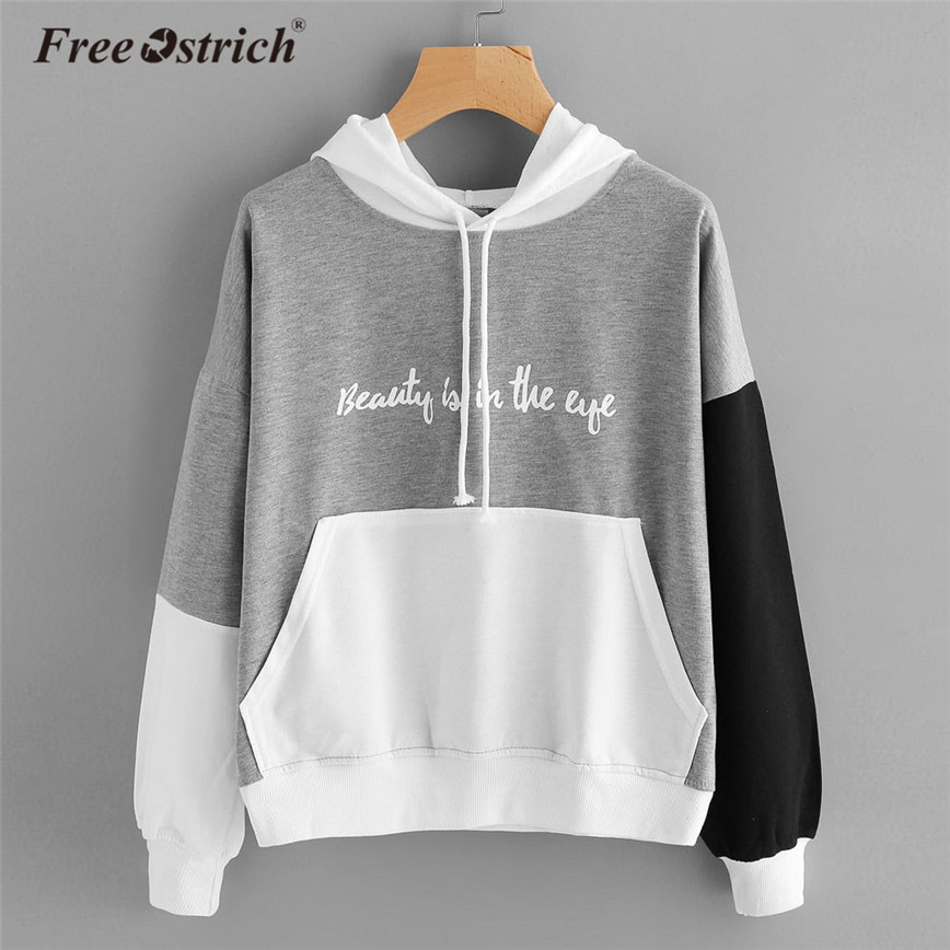 Free Ostrich Sweatshirt Hoodies Women Patchwork Print Pocket Long Sleeve Hooded Autumn Elegant Tops Sweatshirt Dropshipping De29, Gray
Free Ostrich Sweatshirt Hoodies Women Patchwork Print Pocket Long Sleeve Hooded Autumn Elegant Tops Sweatshirt Dropshipping De29, Gray