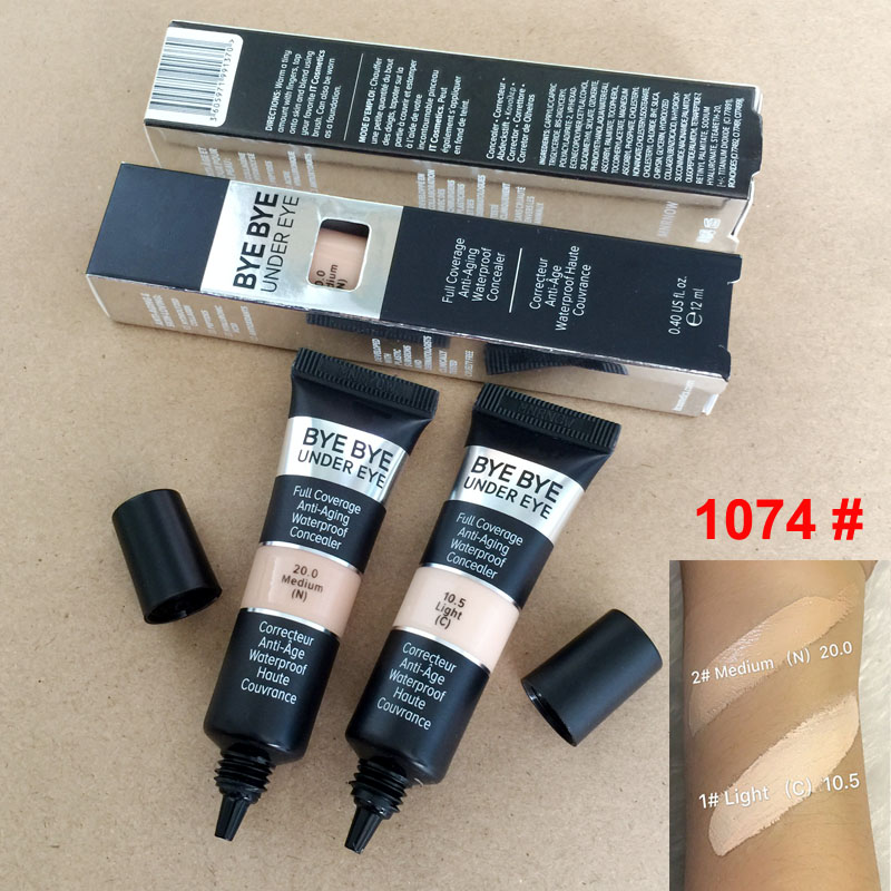 2020 Makeup Concealer Bye Bye Under Eye Cream Full Coverage Waterproof Concealer Eyes foundation Primer 12ml Light Medium High Quality, Pls choose
2020 Makeup Concealer Bye Bye Under Eye Cream Full Coverage Waterproof Concealer Eyes foundation Primer 12ml Light Medium High Quality, Pls choose