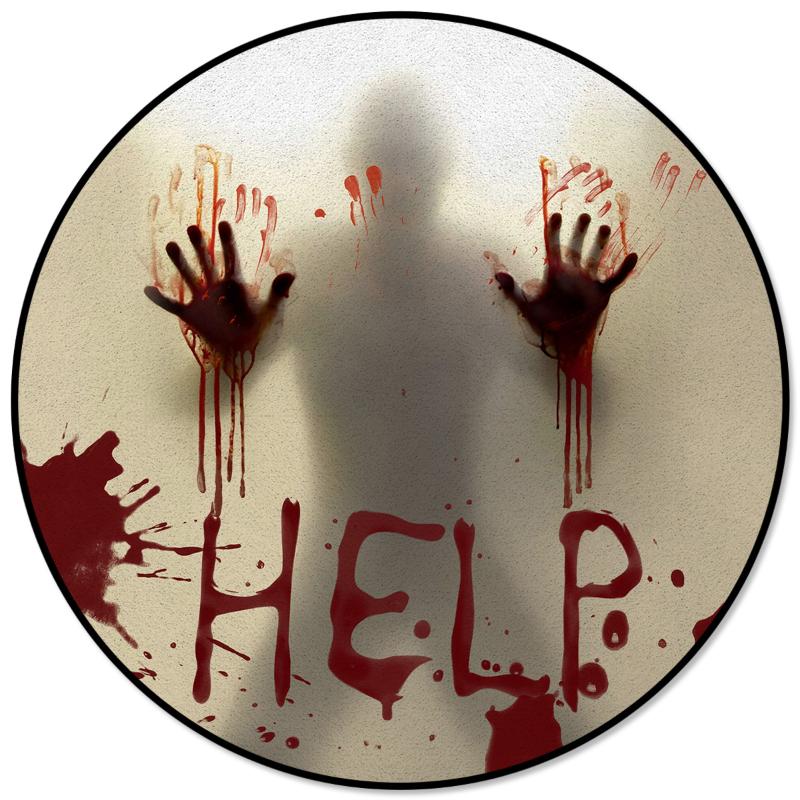 Halloween Help Horror Blood Round Carpets Alfombra Living Room Kids Area Carpet Rug Mats For Home Bedroom Decorative, As pic
Halloween Help Horror Blood Round Carpets Alfombra Living Room Kids Area Carpet Rug Mats For Home Bedroom Decorative, As pic