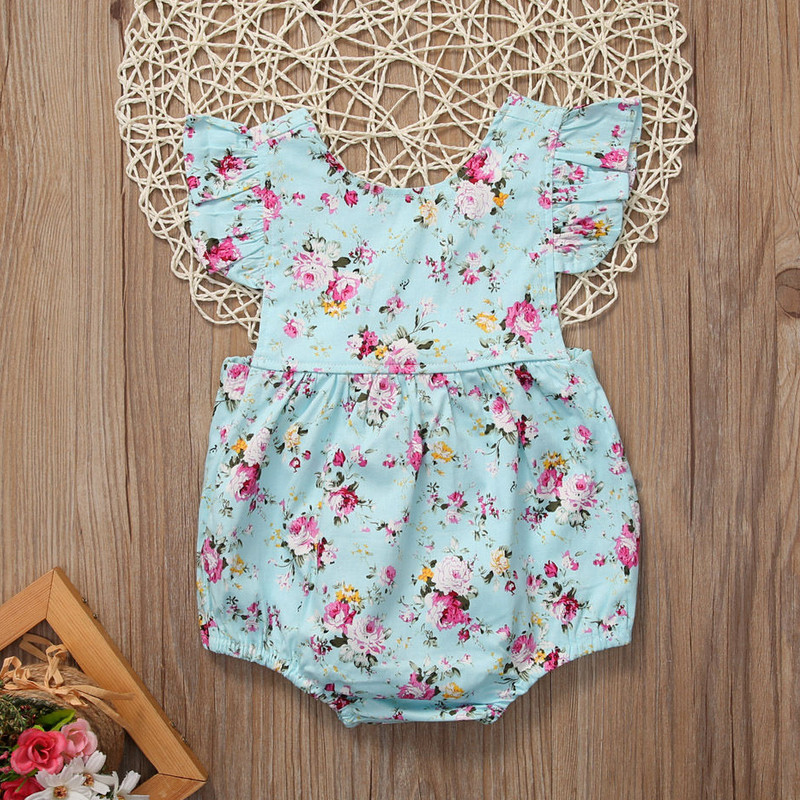 Trendy New One Piece Baby Girls Floral Romper Summer Ruffle Short Sleeve Infant Baby Jumpsuit Playsuit, Green
Trendy New One Piece Baby Girls Floral Romper Summer Ruffle Short Sleeve Infant Baby Jumpsuit Playsuit, Green