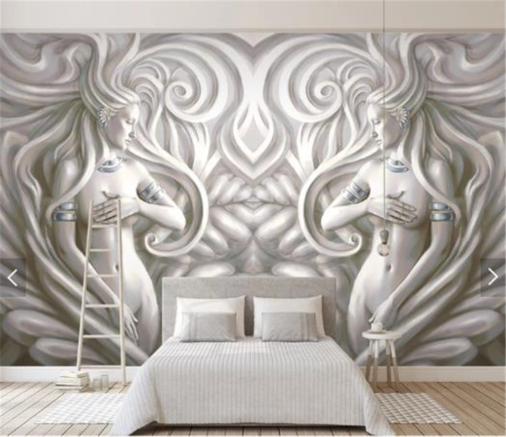 3d Wallpaper European Embossed Double Sexy Beauty Living Room Bedroom KitchenBackground Wall Decoration Painting Mural Wallpapers, As shown
3d Wallpaper European Embossed Double Sexy Beauty Living Room Bedroom KitchenBackground Wall Decoration Painting Mural Wallpapers, As shown