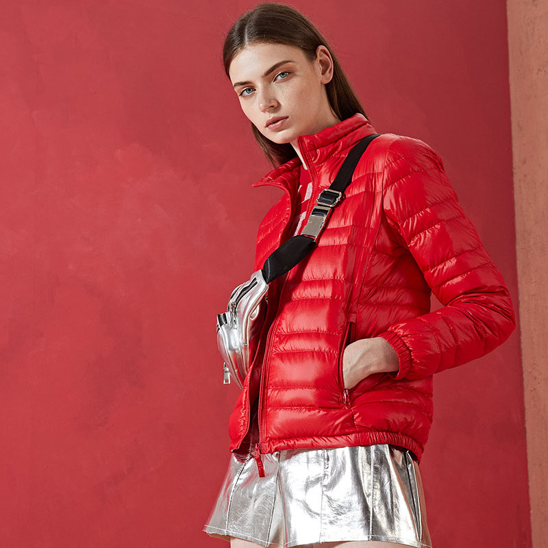 New fashion 2019 autumn winter stand collar short thin down jacket women slim down coat female outerwear plus size
New fashion 2019 autumn winter stand collar short thin down jacket women slim down coat female outerwear plus size