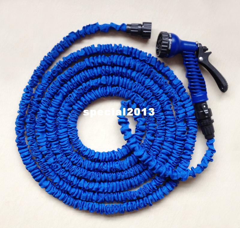 Free Shipping 50ft Water Hose with one Sprayer expanding expandable hose
