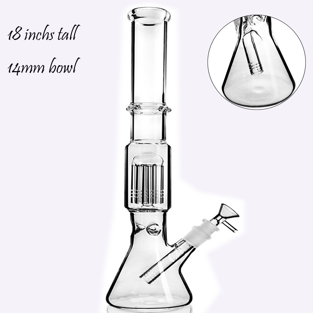 18 inchs Tall beaker Bong Smoking Glass Oil Burner Pipe Water Bongs Arm Tree Perc Dab Rigs Hookahs Downstem Perc
18 inchs Tall beaker Bong Smoking Glass Oil Burner Pipe Water Bongs Arm Tree Perc Dab Rigs Hookahs Downstem Perc