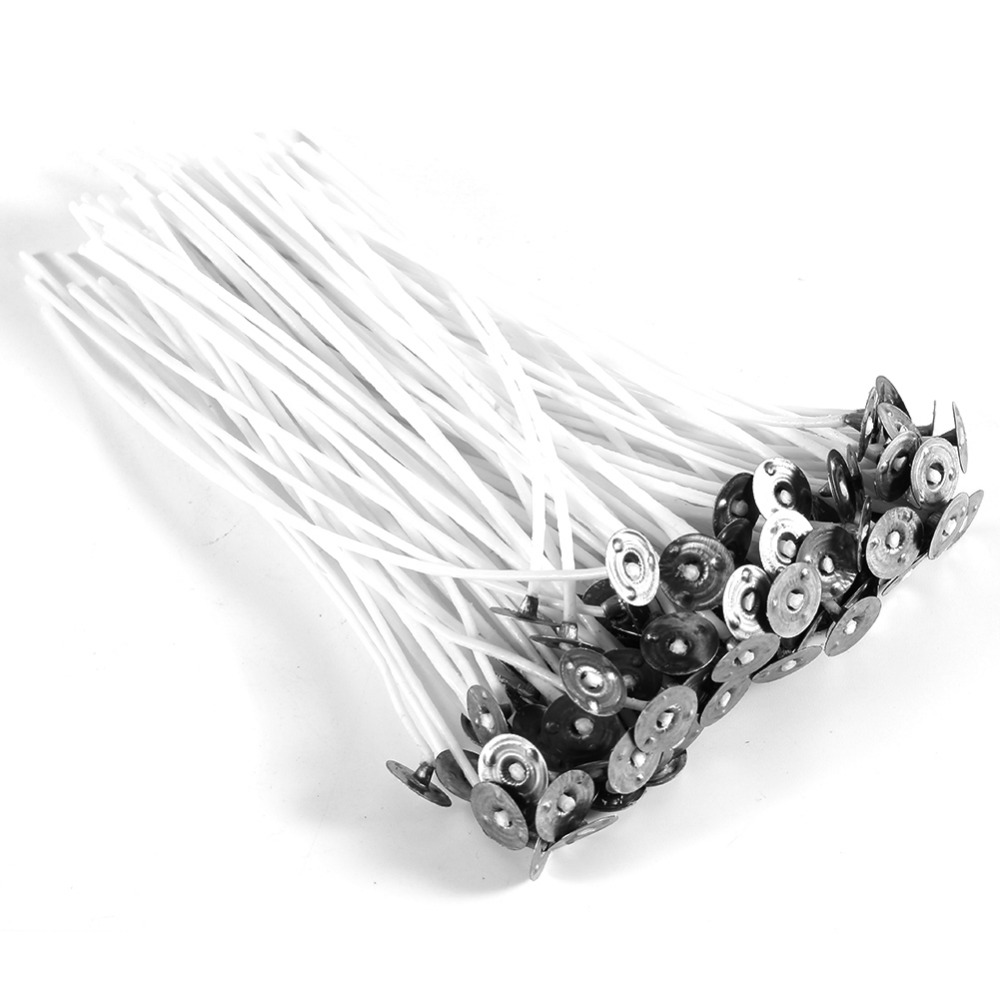 100PCS/lot Candle Wicks 8/10/12/14/15/20cm Wicks Candle Cotton Core Candle making Pre Waxed w/ Sustainer Core DIY handmade Craft
100PCS/lot Candle Wicks 8/10/12/14/15/20cm Wicks Candle Cotton Core Candle making Pre Waxed w/ Sustainer Core DIY handmade Craft