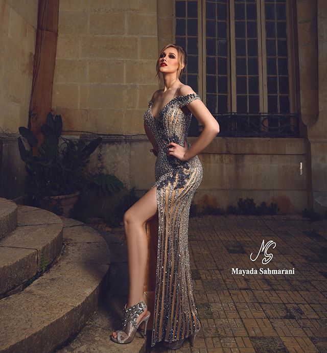Luxury Beading Evening Dresses Off The Shoulder Sequins Beaded High Split Floor Length Formal Party Gowns Custom Made Long Prom Dress