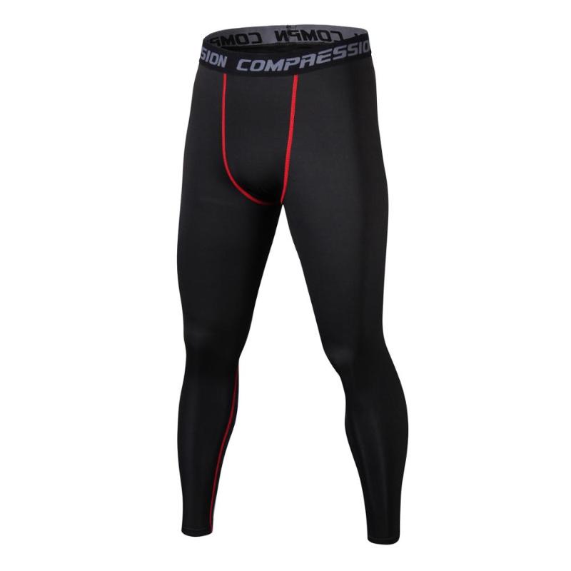 Men Pants Workout Fitness Compression Leggings Pants 3D Print Quick Dry Skinny Tights Crossfit Bodybuilding Trouser MMA
