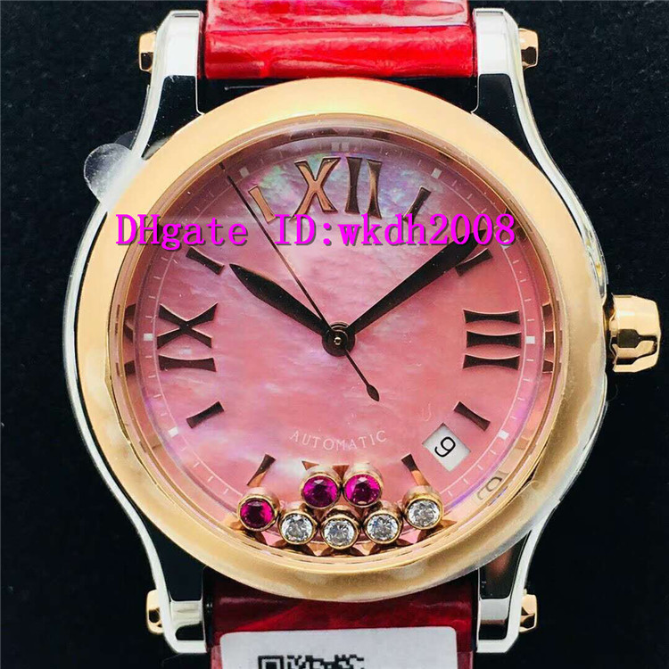 NR V2 36MM Happy Sport Woman Watch ETA 2892 Automatic Mechanical Diamond Ladies Watch 28800 VPH Mother-of-pearl Dial Sapphire Leather Strap
NR V2 36MM Happy Sport Woman Watch ETA 2892 Automatic Mechanical Diamond Ladies Watch 28800 VPH Mother-of-pearl Dial Sapphire Leather Strap