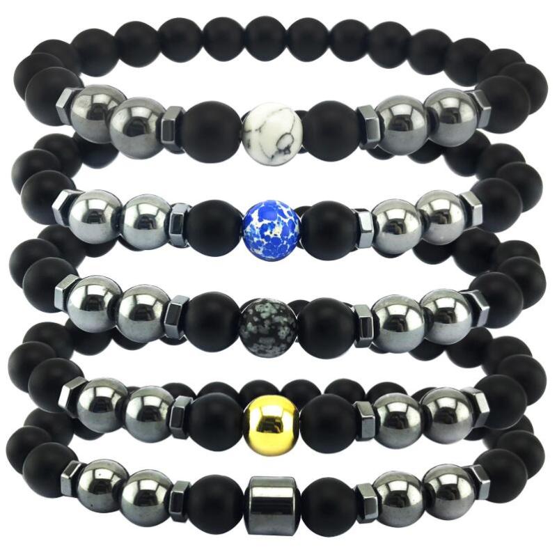 Charm Natural Stone Round bead bracelet Yoga Meditation Energy magnetic Bracelet Handmade Beaded for Men or Women
Charm Natural Stone Round bead bracelet Yoga Meditation Energy magnetic Bracelet Handmade Beaded for Men or Women
