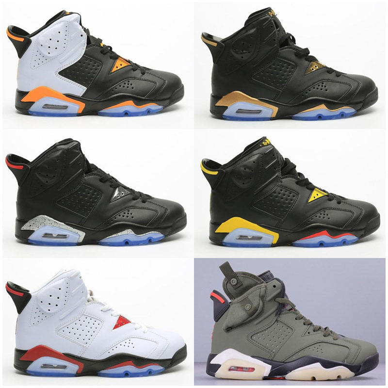 Arrival Jumpman 6 VI High Help Mens Basketball Shoes For 6s UNC CNY Black Cat Oreo White Yellow Sports Sneakers, As photo 1
Arrival Jumpman 6 VI High Help Mens Basketball Shoes For 6s UNC CNY Black Cat Oreo White Yellow Sports Sneakers, As photo 1