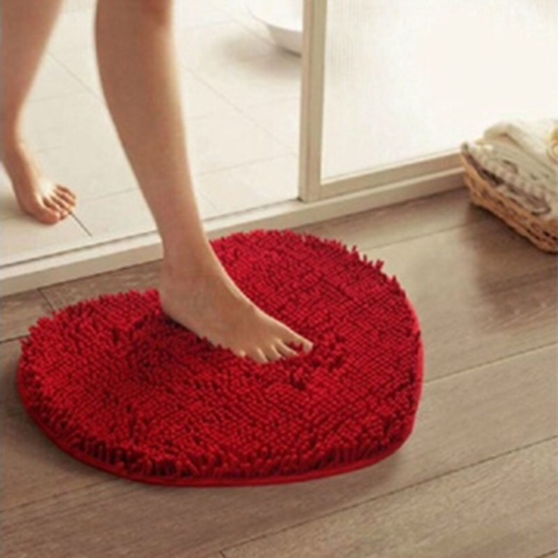 Love Heart Shaped Doormat Soft Non-Slip Microfiber Fluffy Floor Area Rug For Bedroom Bathroom Carpets Living Room Mat, Purple
Love Heart Shaped Doormat Soft Non-Slip Microfiber Fluffy Floor Area Rug For Bedroom Bathroom Carpets Living Room Mat, Purple