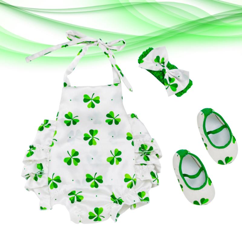3pcs St. Patrick's Pattern Outfits Newborn Toddler Kid Girl Print Romper Jumpsuit and Headband Clothes Set(66,0-6 Month, Green
3pcs St. Patrick's Pattern Outfits Newborn Toddler Kid Girl Print Romper Jumpsuit and Headband Clothes Set(66,0-6 Month, Green