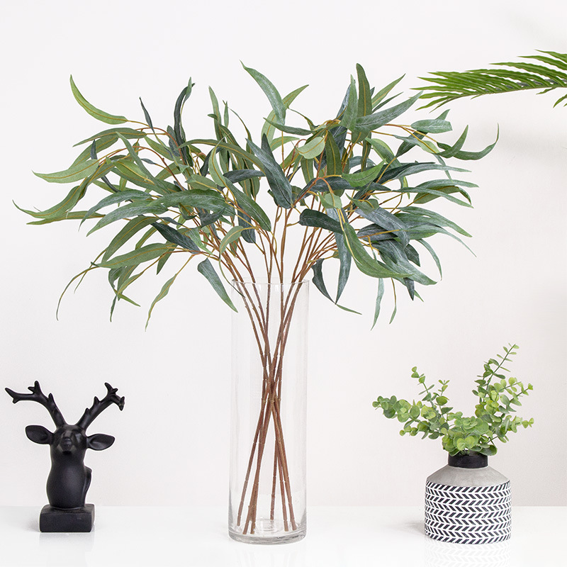 Eucalyptus Leaf Bundle Faux Flowers Evergreen tree artificial Plants para decoracion home decor Vase, Green
Eucalyptus Leaf Bundle Faux Flowers Evergreen tree artificial Plants para decoracion home decor Vase, Green