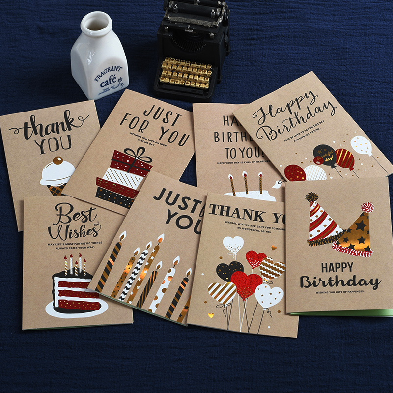 Vintage Birthday Cards Business Kraft Happy Birthday Greeting Cards Gift Message Party
Vintage Birthday Cards Business Kraft Happy Birthday Greeting Cards Gift Message Party