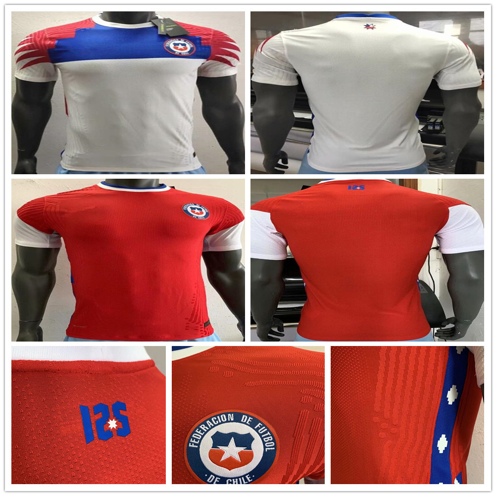 Player Version 2020 2021 Chile Soccer Jerseys ALEXIS A.VIDAL VALDIVIA MEDEL E.VARGAS Custom 20 21 Home Away Red White Football Shirt
Player Version 2020 2021 Chile Soccer Jerseys ALEXIS A.VIDAL VALDIVIA MEDEL E.VARGAS Custom 20 21 Home Away Red White Football Shirt