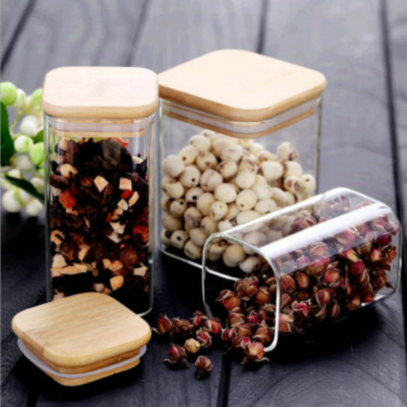 Square Storage Tank Factory Direct Supply Four Square Kitchen Glass Storage Tank Grain Glass Can Containers
Square Storage Tank Factory Direct Supply Four Square Kitchen Glass Storage Tank Grain Glass Can Containers